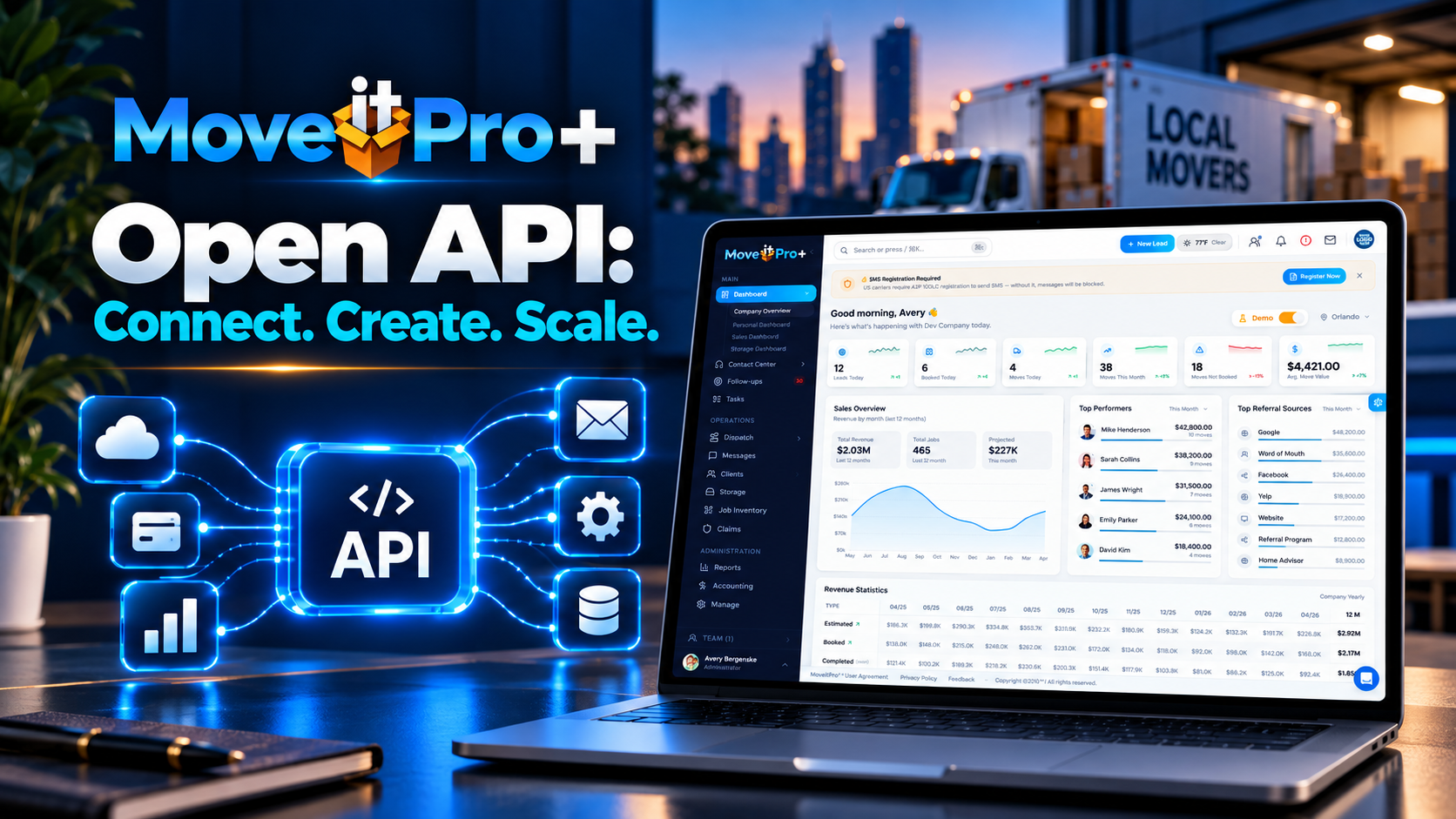 MoveitPro+ Open API: Connect. Create. Scale.