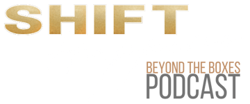 shift happens logo black